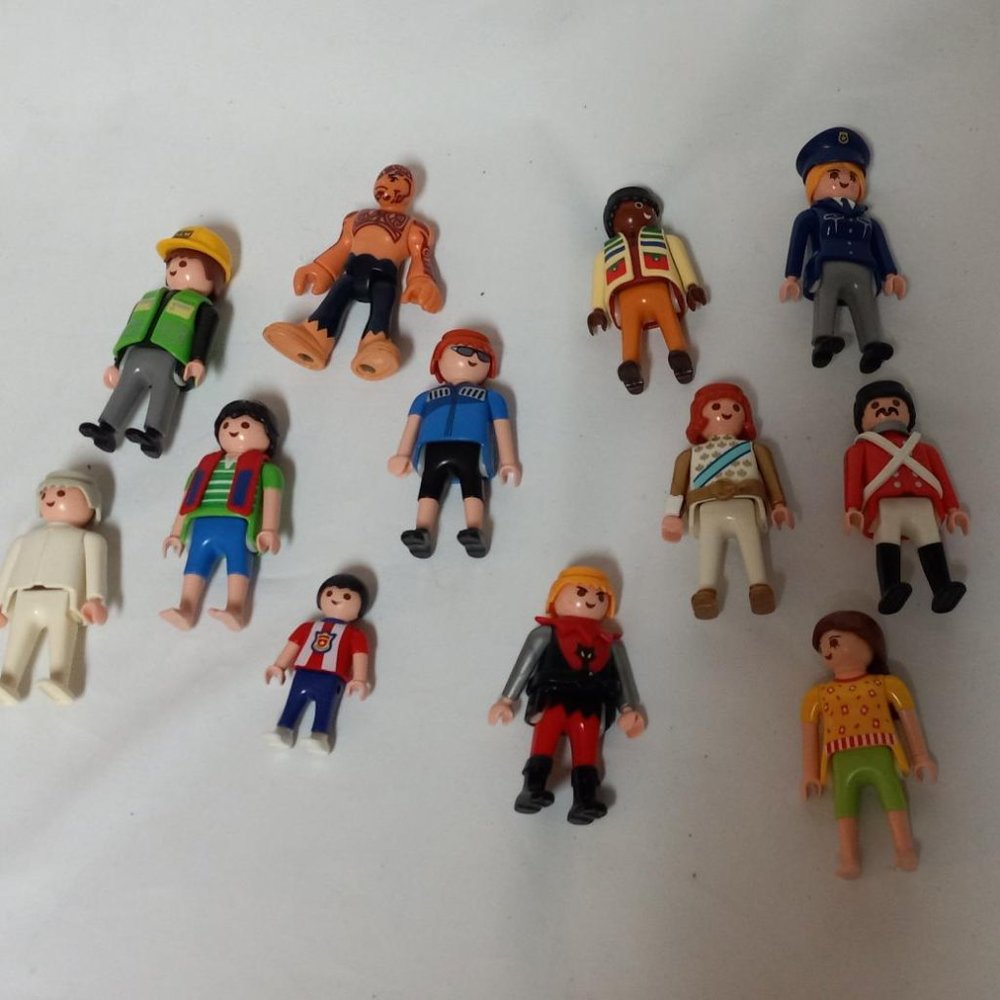 playmobile vintage Figures people lot 12 one rare 1974 fantasma figure